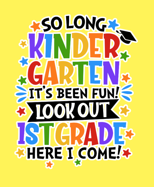 So Long Kinder....